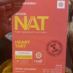 Heart tart charged ketones